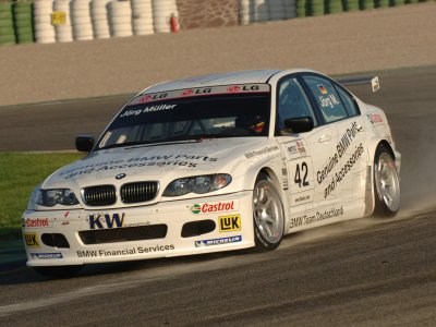 Jörg Müller, Valencia WTCC 2005 (&copy; BMW Media)