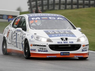 #21 Johan Stureson (S). IPS Motorsport. Peugeot 407. 2007 STCC (&copy; PSP Images)
