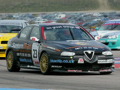 Carl Breeze. British Touring Car Championship Thruxton 2004 (&copy; PSP Images)