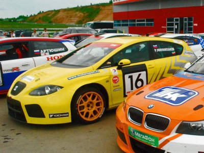 Rustam Minnikhanov. Russian Racing Championship 2013