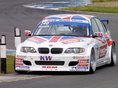 Andy Priaulx. ETCC Donington Park 2003. (&copy; PSP Images)