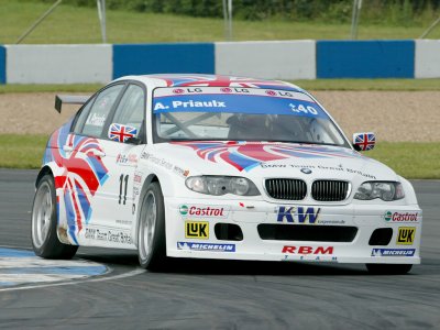 Andy Priaulx. ETCC Donington Park 2004 (&copy; PSP Images)